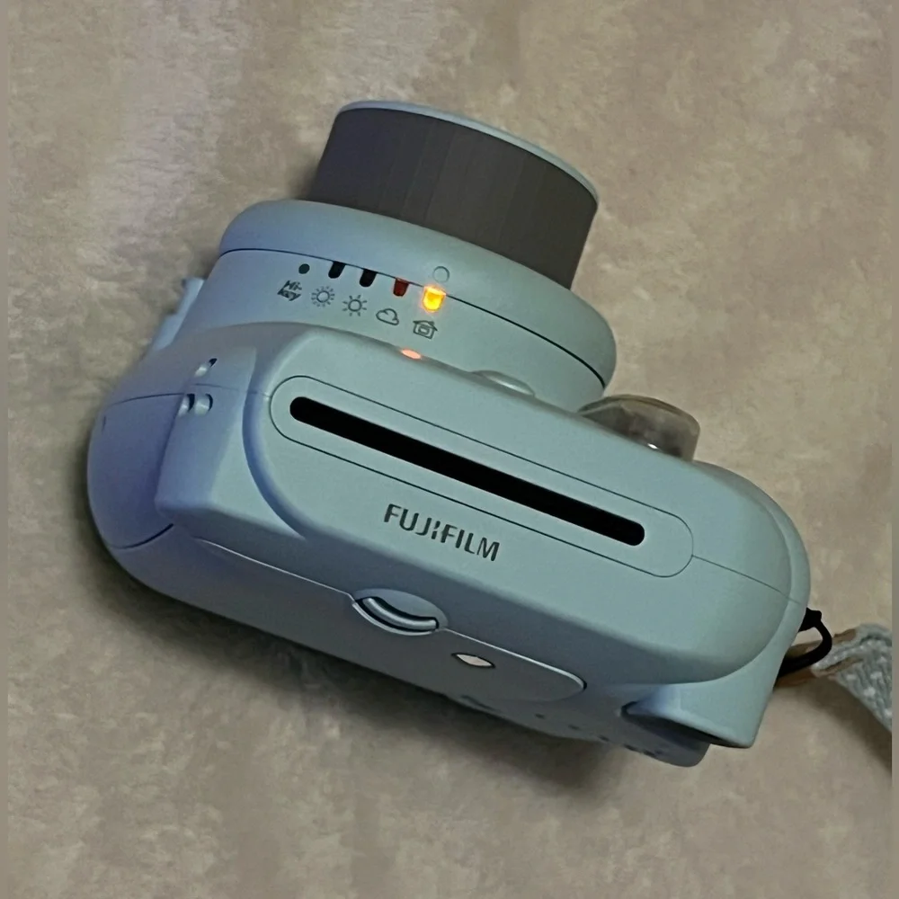 Ice Blue Fujifilm Instax Mini 9 Instant Camera with Matching Case
